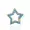 925-silver-gold-enhance-plated-turquoise-star-clasp-lock-jewelry-ajc24-068-1