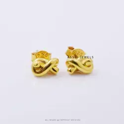 14K Yellow Gold Plated Kate Spade Stud Earring Jewelry