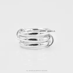 925 Silver 3 Set Ring Jewelry